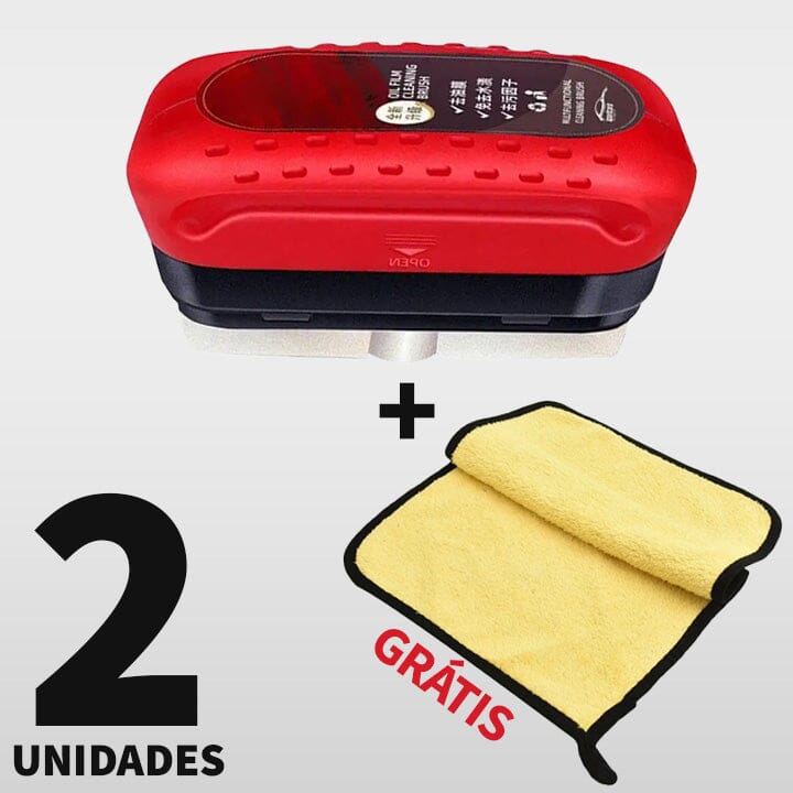 Removedor de Filme Oleoso Automotivo VidroX + Brinde