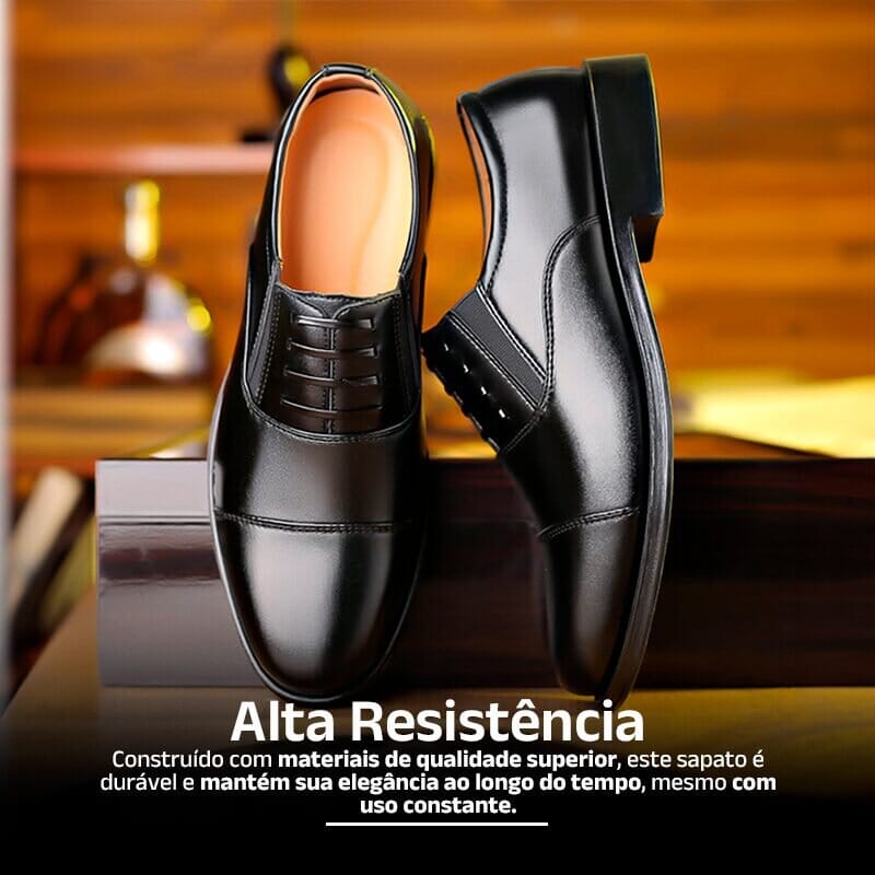 Sapato Social Gentleman’s de Couro Legítimo