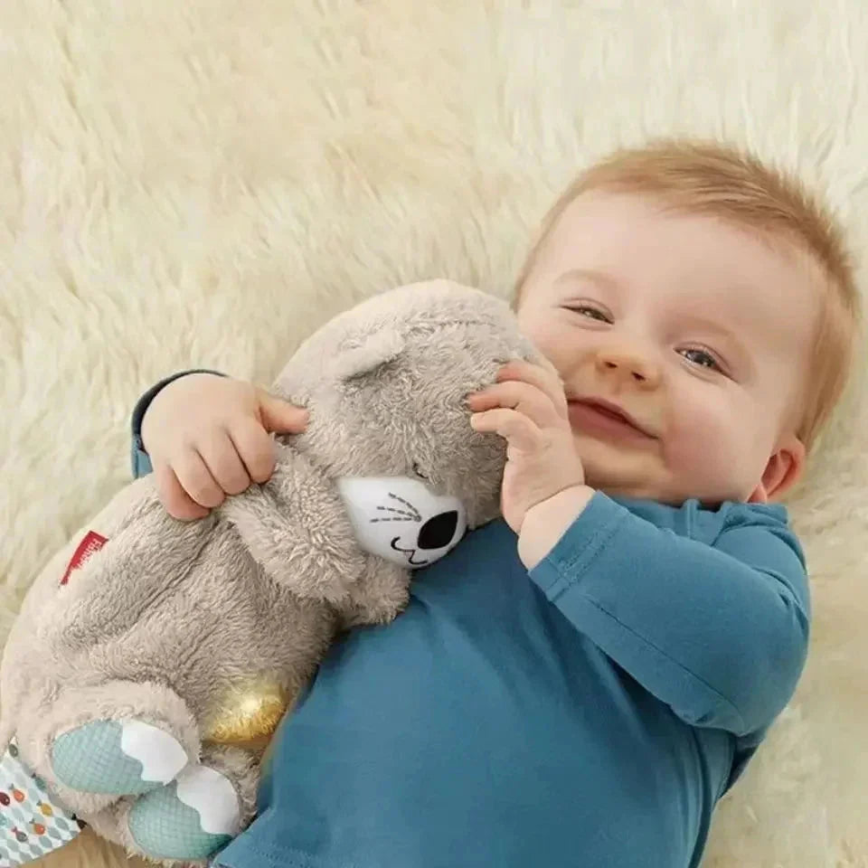 Urso de Pelúcia com Música e Luz para Bebês - TeddyCalm