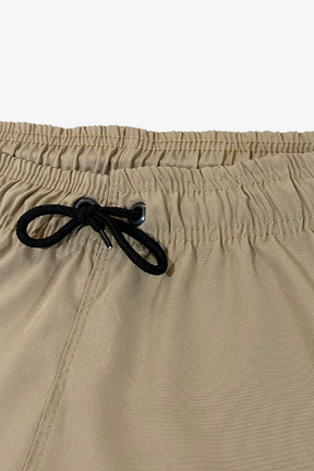 Bermudas Elastic · Bege