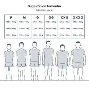 LEVE 3 Polo R&L Masculina - Promoção Pré- Black Friday