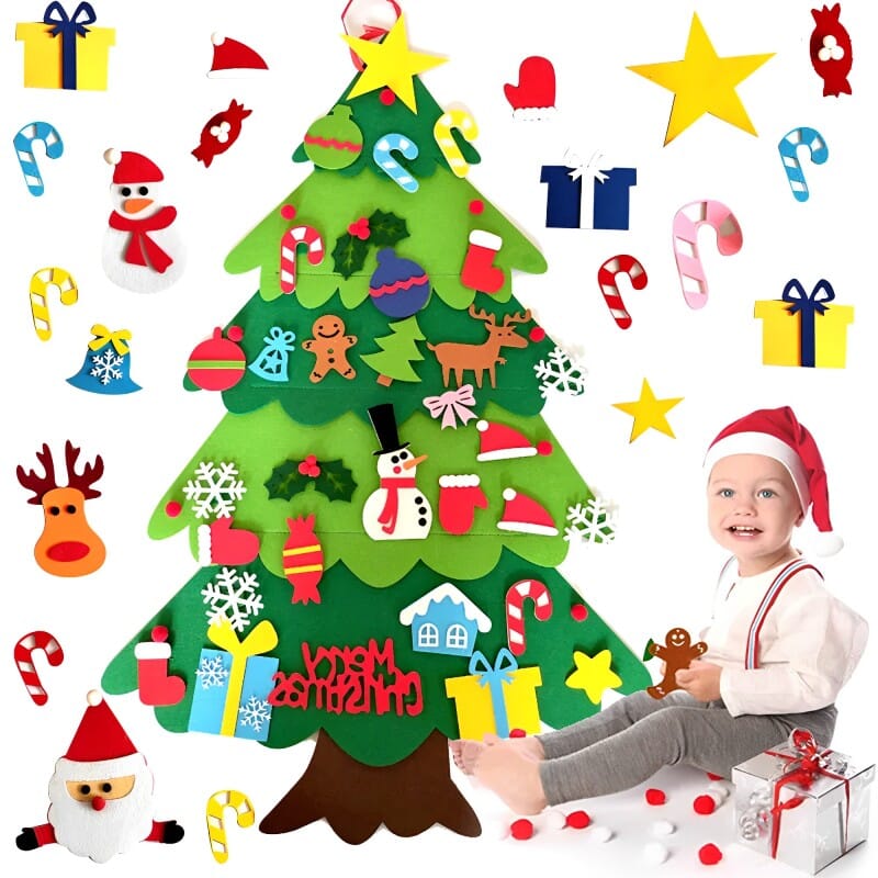 Árvore de Natal Super Divertida ADR 30 Peças + Brinde Luz de Led 5M