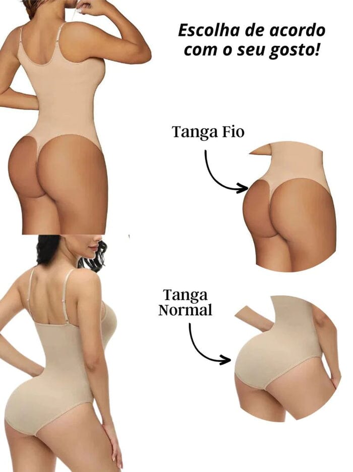 Body Modelador Rafaelle + Brinde