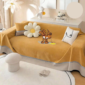 Capa Anti-Xixi MaxProtect para Sofás em Chenille