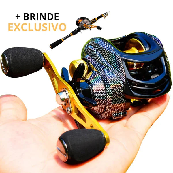 Carretilha de Pesca Linnhue + Brinde Exclusivo
