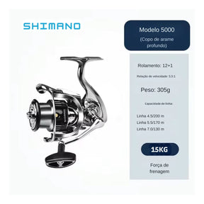 Carretilha Shimano Stella SW Roda Giratória em Metal + Brinde: Boné Shimano