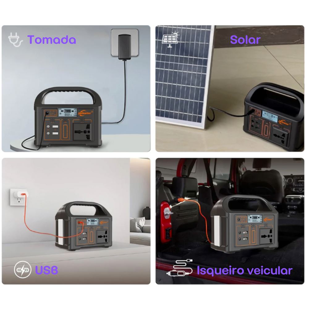 GERADOR DE ENERGIA PORTÁTIL TURBOMAX ORIGINAL