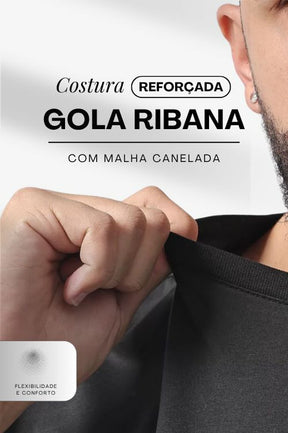 Kit de 3 Camisetas FlexFit Cotton Premium