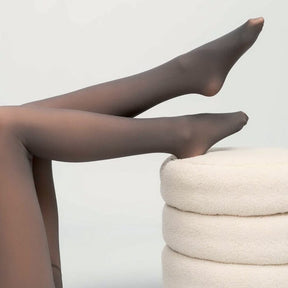 Meia-Calça de Lã Translúcida - Pague 1 e Leve 2