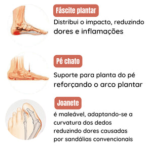 Sandália Feminina Confortável - Louise