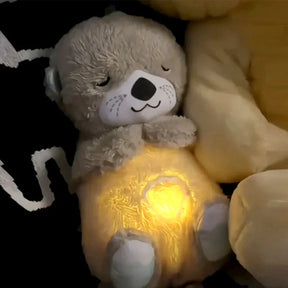 Urso de Pelúcia com Música e Luz para Bebês - TeddyCalm